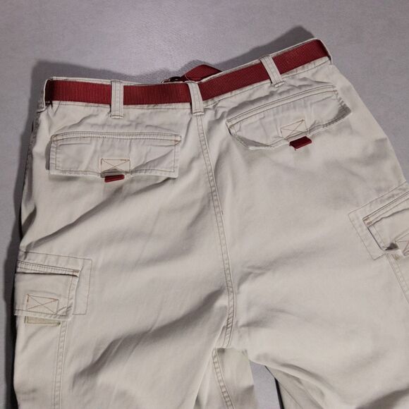 VTG Abercrombie & Fitch Cargo Paratrooper Convertible Zip Pants Mens Medium (34) - Picture 8 of 8